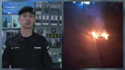 Өзін өртемек болды