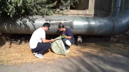 Шымкентте «AMANAT» партиясы кезекті «Таза бейсенбі» акциясын өткізді