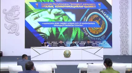 Елімізде есірткімен байланысты қылмыс саны 2,8% өскен