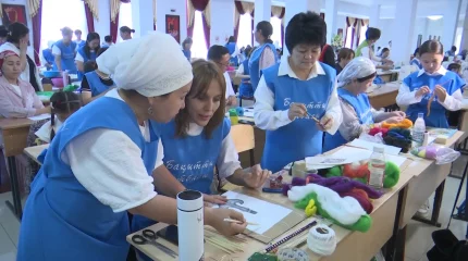 Ақтөбеде «Шеберлер шеруі» мега-фестивалі өтуде