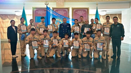 «Ұлт қорғау» командасының тәрбиеленушілері марапатталды