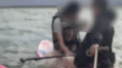 Мужчину и женщину унесло сильным течением на Тоболе