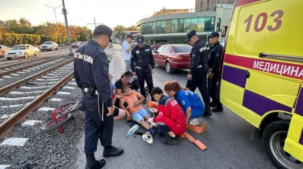 Ребёнка сбили в Темиртау