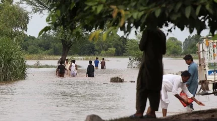 Пәкістанда су тасқынынан 122 мың адам эвакуацияланды