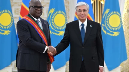 Токаев наградил главу Конго орденом «Достық»