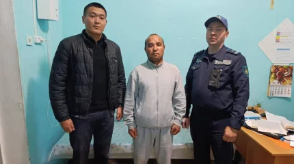 Қостанай облысында полиция жоғалған азаматты отбасымен қауыштырды