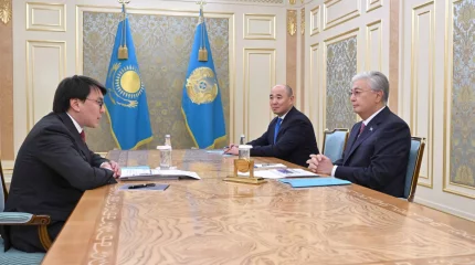 Токаев заслушал отчет главы антимонопольного ведомства