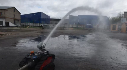 Робота-спасателя направят на тушение пожаров в СКО