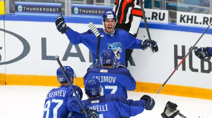 «Барыс» примет московское «Динамо» в матче КХЛ