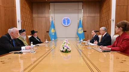 Қасым-Жомарт Тоқаев иудаизм ұйымының өкілдерімен кездесті