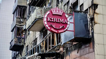 Ночной пожар в центре Астаны: огонь охватил кафе и жилые квартиры