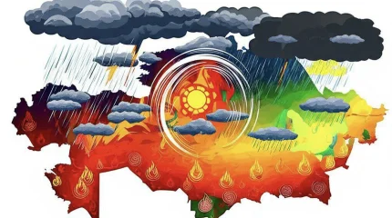 МЧС обратилось к казахстанцам из-за опасности переменчивой осенней погоды