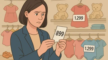 В ВКО детский магазин оштрафован за ценники в рублях