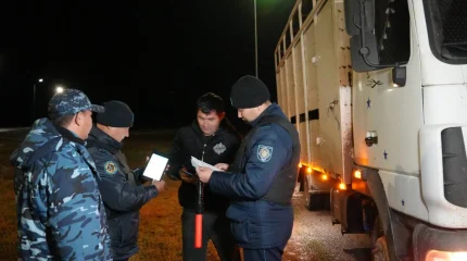 Қарағанды облысында мал ұрлығының алдын алу мақсатында мобильді бекеттер қойылды