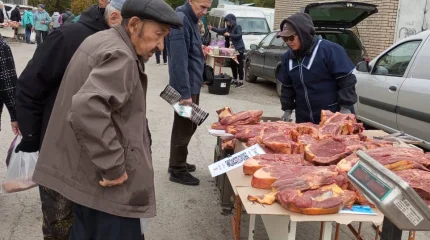 195 тоннадан астам ет сатылды