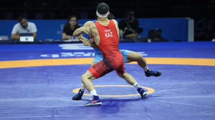 Президент поздравил чемпиона мира по греко-римской борьбе Айдоса Султангали