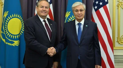 Мемлекет басшысы Cameco корпорациясының президенті Тим Гитцельді қабылдады