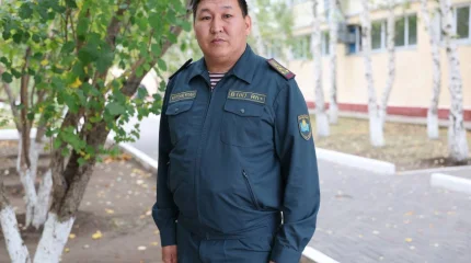 Ұлттық ұлан офицері екінші рет адам өмірін сақтап қалды