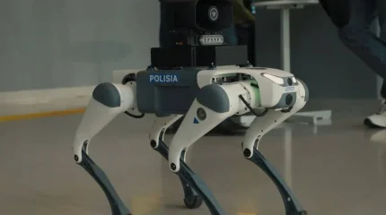 Четвероногие роботы обеспечивали безопасность на концерте Backstreet Boys