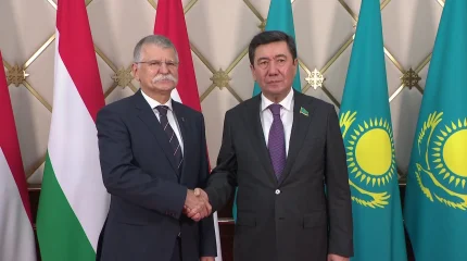 Мәжіліс спикері Мажарстан Мемлекеттік жиналысының төрағасымен кездесті