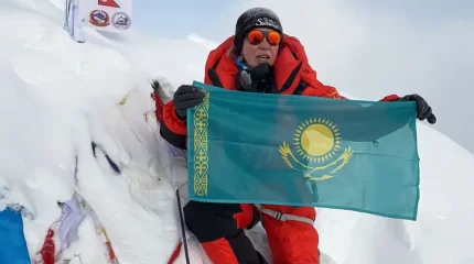 Қазақстандық альпинист Манаслу шыңын бағындырды