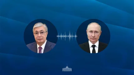 Президент Владимир Путинмен телефон арқылы сөйлесті