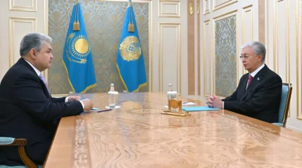 Токаев принял вновь назначенного главу МИД РК