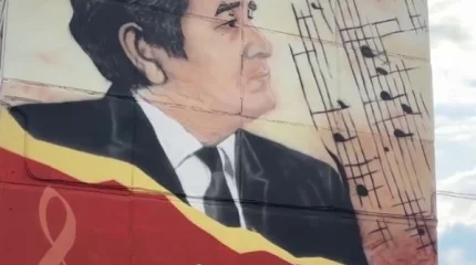 В Хромтау появились муралы в честь братьев Жубановых (ВИДЕО)