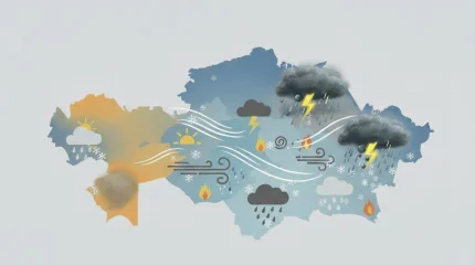 Дождь со снегом и заморозки: МЧС обратилось к казахстанцам