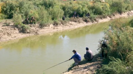 Қызылорда облысы Жалағаш ауданында ардагерлер балық аулаудан жарысты