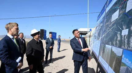 Қырғызстанда Ыстықкөлді Алматымен байланыстыратын жол ашылды