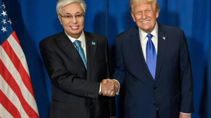 Қасым-Жомарт Тоқаев пен Дональд Трамптың фотосы жарияланды