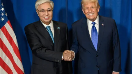 Пресс-секретарь Токаева опубликовал снимки с Трампом