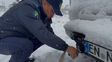 Қостанайда учаскелік полицей туристке көмек көрсетті