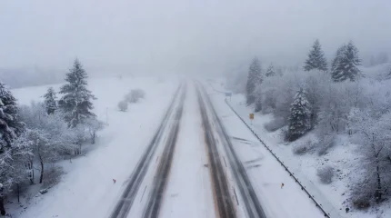 В Актюбинской области ограничили движение на ряде автодорог