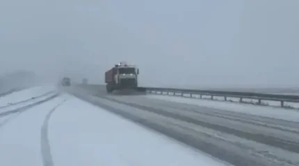 Ауа райына байланысты екі облыста жол жабылды