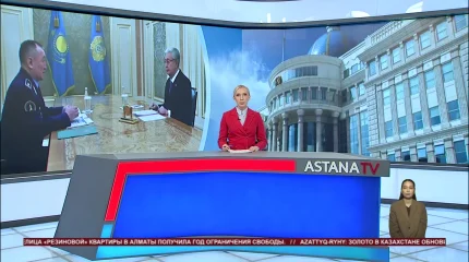 Касым-Жомарт Токаев принял министра обороны РК Даурена Косанова