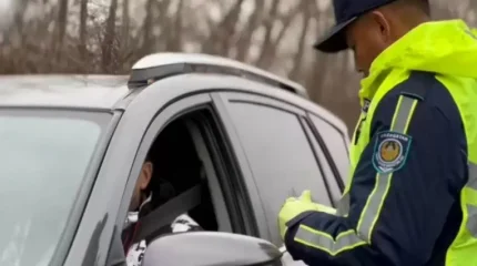 В Жамбылской области водителей лишили прав за скрытые госномера