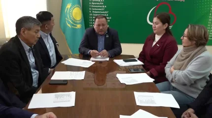 Оралда өрттен зардап шеккен отбасыға «AMANAT» партиясы көмек көрсетті