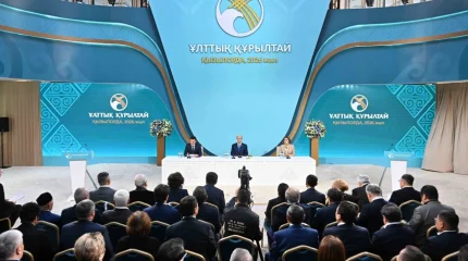 Мемлекет басшысының қатысуымен Ұлттық құрылтайдың отырысы басталды