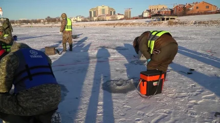 Атырауда  әуесқой балықшылар сынға түсті