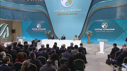Новый парламент и изменения в Конституции: о чем глава государства говорил на V Национальном курултае