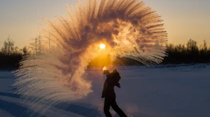 МЧС обратилось к казахстанцам из-за морозов до –45°C