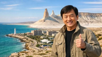 Команда Джеки Чана изучает локации Мангистау для съемок фильма