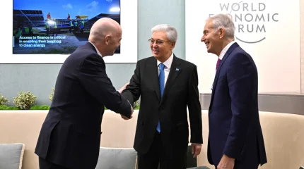 Мемлекет басшысы Давоста бірқатар кездесу өткізді