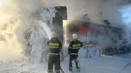 Павлодарда бензовоз өртенді