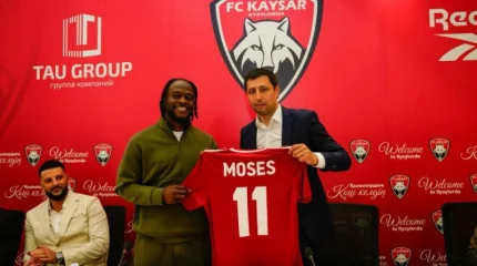 «Челсидің» бұрынғы ойыншысы Виктор Мозес «Қайсар» футбол клубына ауысты