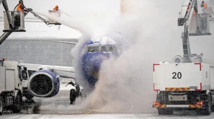 Зимний шторм в США оставил без электричества 250 тысяч домов