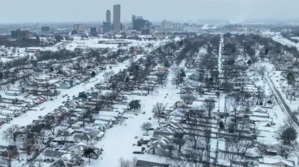 “Ферн” дауылы: АҚШ жарықсыз қалды