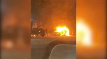 В области Абай задержан поджигатель полицейских машин